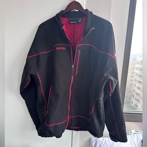 Men’s XXL, Marmot soft shell with thermal liner.